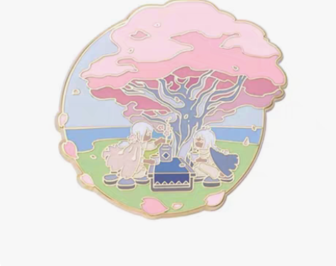 包邮【现货】光遇花憩茶几徽章 全新未拆封,...