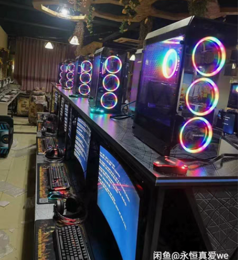 网吧清仓25w跑分高配吃鸡台式电脑游戏主机...