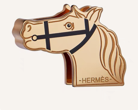 包邮转让全新正品爱马仕Hermes“四马两...