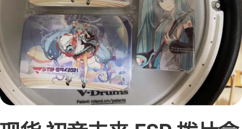 现货 初音未来 ESP 拨片盒 全新 日版...