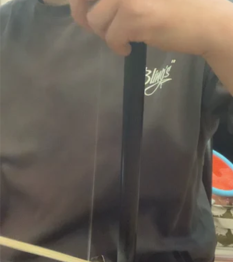 包邮一级黑檀木老料二胡，几乎全新，未开音(...