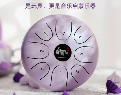 转卖儿童早教益智迷你空灵鼓儿童初学8音忘忧...