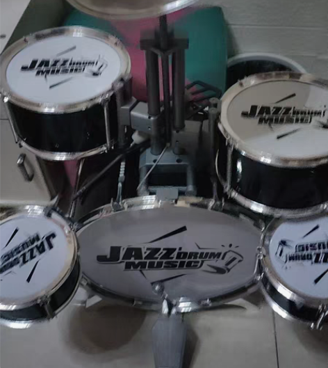 转卖架子鼓儿童初学者玩具乐器男孩3-6岁宝...