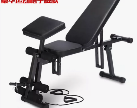 转卖T1多功能健身器材哑铃凳仰卧板家用仰卧...