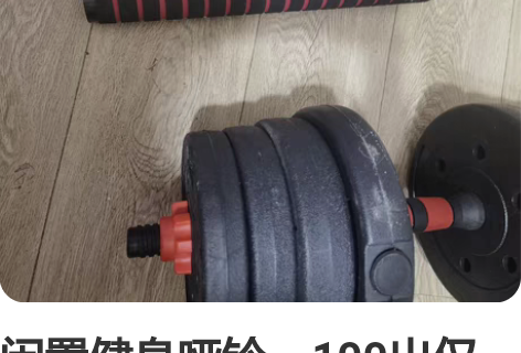 闲置健身哑铃。100出仅限武汉自提。在光谷...
