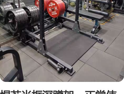 悍苏半框深蹲架，正常使用痕迹，带保护架，带...