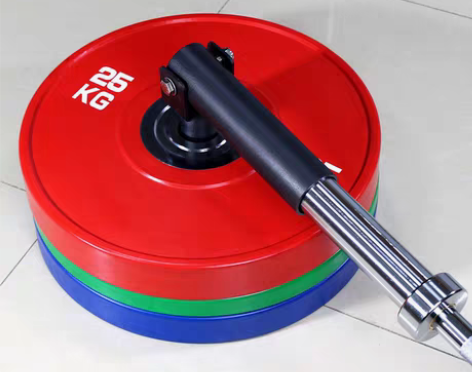 转卖硬拉划船杠铃拉背把手T型双把位V对握单...