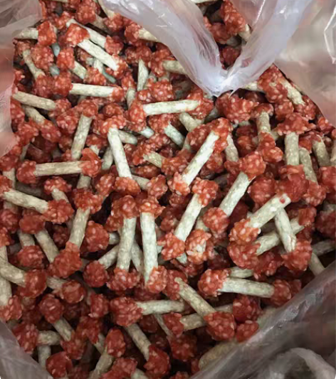 包邮散装狗零食，鸡肉哑铃磨牙棒，一斤500...