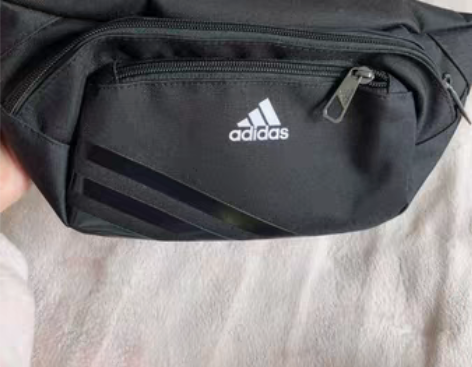 转卖Adidas阿迪达斯腰包男多功能ins...