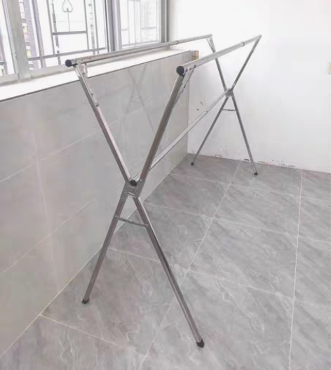 包邮全新亏本白菜价9.9元包邮双杆落地晾衣...