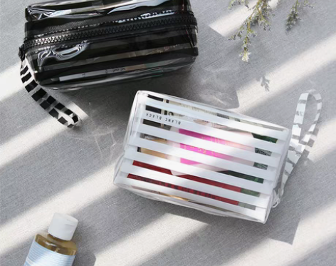 转卖韩国透明PVC防水化妆包女大容量化妆品...