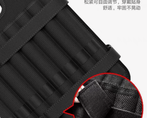 本人闲置跑步铅块负重背心钢板沙衣隐形超薄男...
