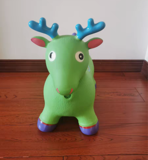 哈哈球跳跳马，无破损，可以播放音乐。 自提...