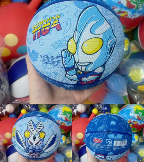包邮哈哈球儿童篮球小猪佩奇篮球奥特曼篮球2...