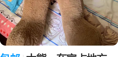 包邮大熊，在家占地方。贱卖 感兴趣的话点“...