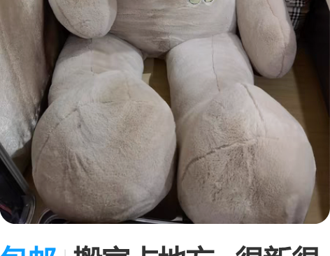 包邮搬家占地方   很新很大的熊娃娃 感兴...