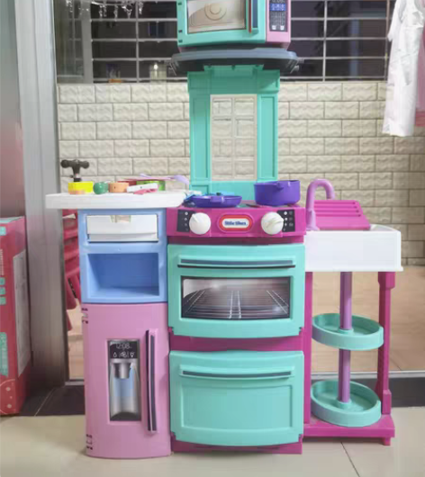 小泰克儿童厨房玩具 新旧如图自己看吧 孩子...