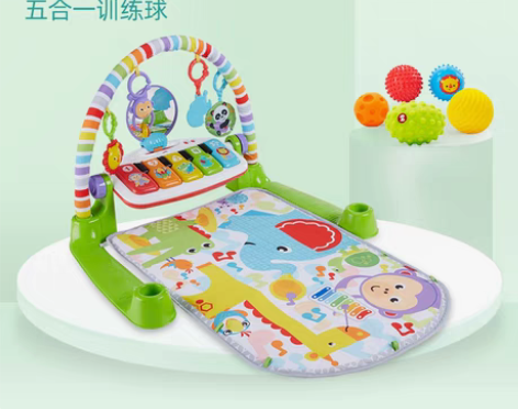 转卖【618预售】费雪新生儿 脚踏琴琴健身...