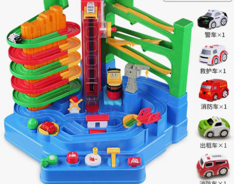 转卖儿童益智汽车闯关大冒险抖音同款玩具电动...