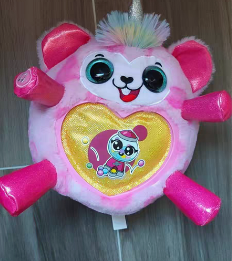 ZURU彩虹独角兽系列毛绒大公仔玩偶小猪小...