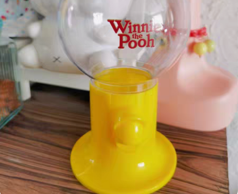 日本中古玩具噗噗糖果机扭蛋机糖果盒 9新以...