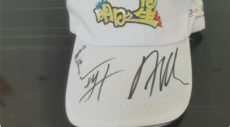 网球明星签名帽中国球员吴迪，王雅繁，波兰著...