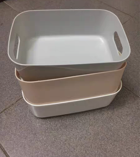 包邮3个装 包邮全新 杂物收纳筐桌面储物盒...