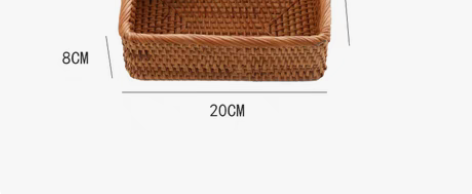 转卖艺之初越南藤编收纳筐家用厨房收纳篮桌面...