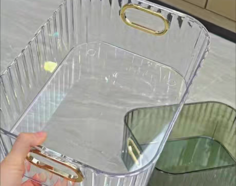 包邮轻奢桌面化妆品收纳盒小红书梳妆台学生文...