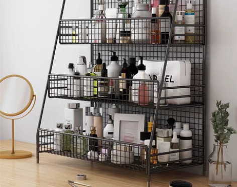 包邮特价处理化妆品架子收纳盒桌面置物架卫生...