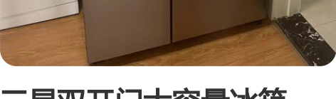 三星双开门大容量冰箱，性能好，储物格多，尺...