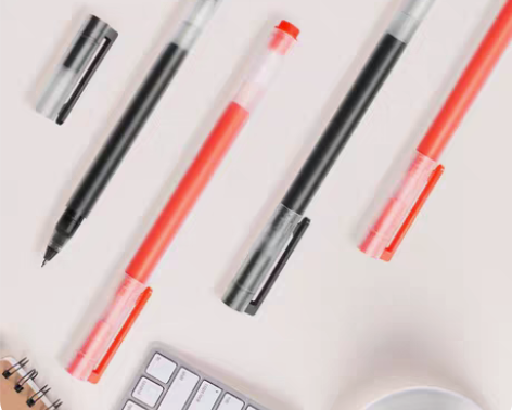 包邮10支巨能写中性笔学习文具大容量学生水...