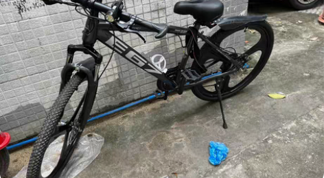 山地车自行车26寸 27速 新得鸭匹 没骑...
