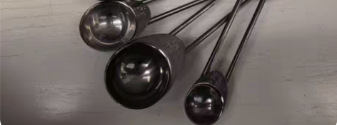 出闲置不锈钢量勺一套五件 没有使用过，闲置...