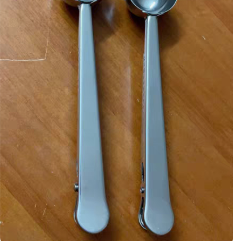 包邮新款不锈钢多功能量勺茶匙咖啡勺子奶粉夹...