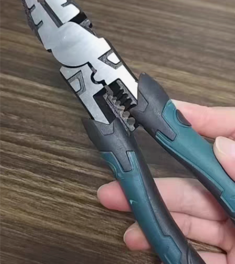 包邮新款偏心9寸多功能万用钳 55钢，机磨...