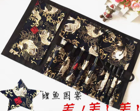 转卖化妆刷包大容量手工制作化妆工具收纳包便...