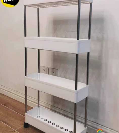 包邮【4层收纳架】夹缝收纳置物架厨房冰箱浴...