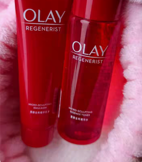 OLAY大红瓶水乳小样,全新!抗皱,抗胶原...