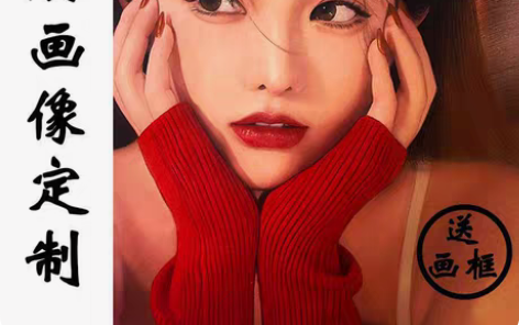 画像定制真人照片素描画像代画画素描手绘肖像...