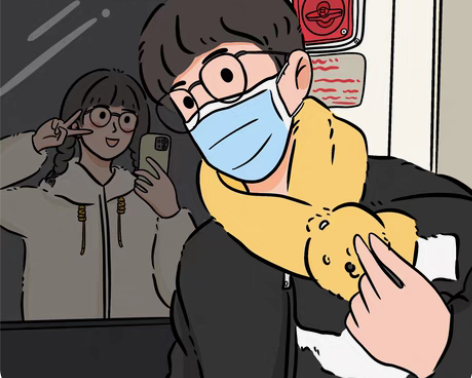 吃鸡和平精英头像定制漫画卡通Q版情侣头像真...