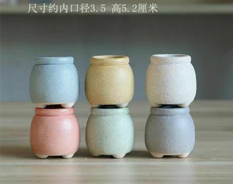 包邮花盆粗陶多肉拇指花盆特价清仓粗陶多肉拇...