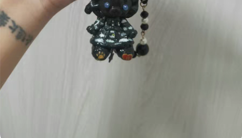 手工定制Lolita配饰黑云baby猫 本...