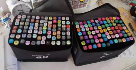 包邮全新Touch Mark双头彩色马克笔...