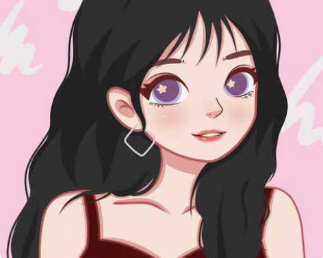 包邮限时优惠鸭鸭风Q版手绘头像画卡通真人照...