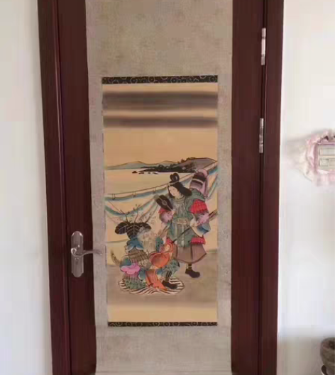包邮人物画 纸本神话故事人物画,民国时期,...