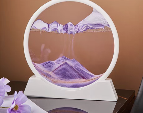 包邮轻奢3D流沙画摆件创意礼品生日解压解闷...