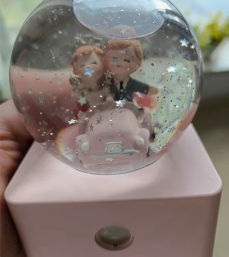 包邮夜灯 水晶球 有音乐 轻触即亮 可充电...