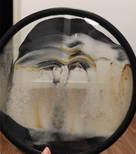 包邮流沙摆件 全新 有品牌logo 适合自...