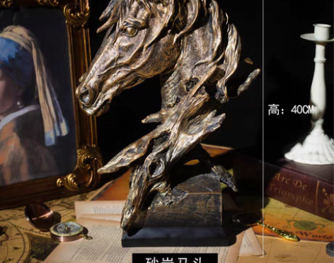 包邮家居店倒闭清仓北欧风客厅动物创意摆件餐...